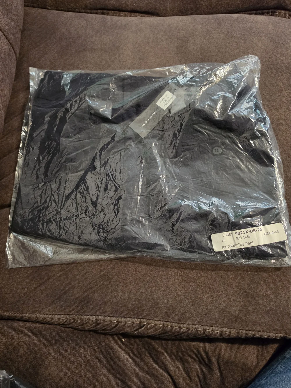 ICO Black City Pants Sz 20